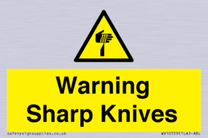 Warning Sharp Knives